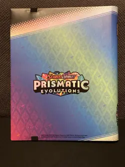 Pokemon - Prismatic Evolutions Binder (Binder Only - No Cards Included) - Image 2
