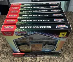 Pokemon TCG: Prismatic Evolutions -Poster Collection Sealed Lot Of 6 - Image 1