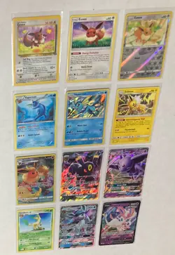 Pokemon TCG EEVEElutions 12 Cards Lot - Eevee Jungle #51/64, Umbreon GX #80/149 - Image 2