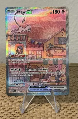 Mew ex 053 Black Star Promo 151 Promo Pokemon Card TCG - Image 1