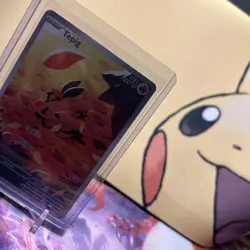 Pokemon TCG Tepig Holo Illustration Rare Card 096/086 Sv: White Flare - Image 3