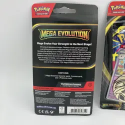 Pokemon TCG Mega Evolution Blister Pack Sealed with Drifblim Card 3 Pack Lot - Image 4