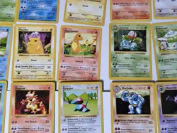 72 Shadowless Pokemon TCG Base Set Card Lot Rare Uncommon Electabuzz Charmander - Image 2