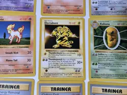72 Shadowless Pokemon TCG Base Set Card Lot Rare Uncommon Electabuzz Charmander - Image 3