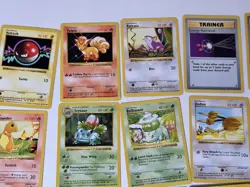 72 Shadowless Pokemon TCG Base Set Card Lot Rare Uncommon Electabuzz Charmander - Image 4