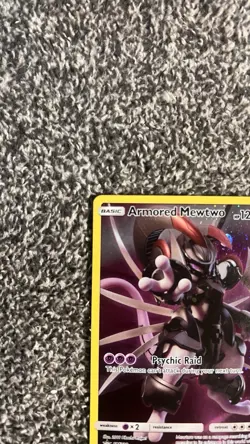 Pokemon TCG Armored Mewtwo Holo Rare Black Star Promo Card SM228 - Image 2