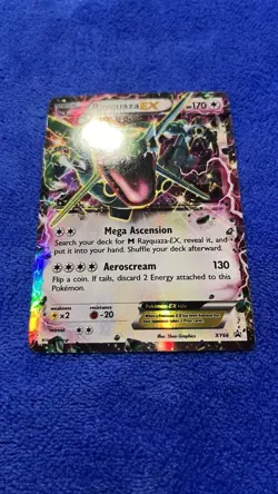 Pokemon TCG Rayquaza EX Holo Rare Black Star Promo Card XY66 - Image 2