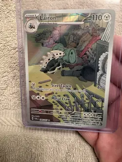 Lairon - 184/167 - Pokemon Twilight Masquerade Illustration Rare Card - NM - Image 1