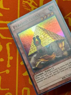 YUGIOH PYRAMID TURTLE SUPER RARE 1ST EDITION NEAR MINT LCJW-EN189 - Image 4