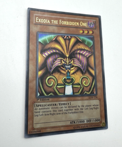 Exodia the Forbidden One LOB 1st Edition English Asian / Unlimited Set Complete - Image 3