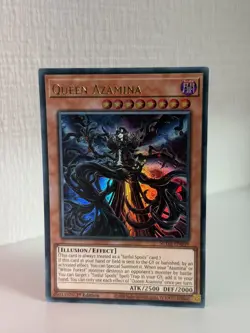 Yugioh SUDA-EN009 - Queen Azamina - Ultra Rare - Image 1
