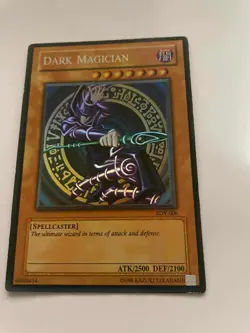 Yu-Gi-Oh Dark Magician SDY-006 Ungraded Holo Stamp Card 46986414 English Rare - Image 1