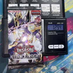Heavy 12.94g Yu Gi Oh Sealed Alliance Insight booster Pack - Image 1