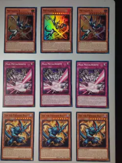 Yu-Gi-Oh! Set Of Metalmorph Cards - Image 1
