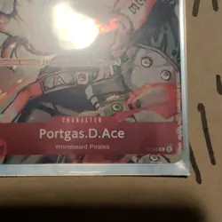 Portgas.D.Ace (Event Pack Vol. 1) P-028 One Piece Promotion Cards Foil - Image 3