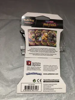 Pokemon Cards Vivid Voltage Sealed Sleeved Booster Pack BRAND NEW 820650807503 - Image 2