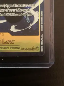 Trafalgar Law OP10-119 Alt SEC Parallel Royal Blood One Piece Card - Image 5