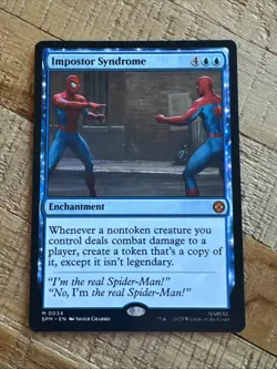 2025 Magic The Gathering Spider-Man M 0034 Imposter Syndrome Trading Card - Image 1
