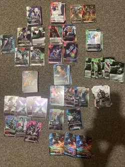 Gundam Card Game Foil Rare, LR, Common, Uncommon, Resource 200+ Dual Impact Deck - Image 1
