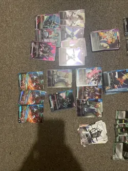 Gundam Card Game Foil Rare, LR, Common, Uncommon, Resource 200+ Dual Impact Deck - Image 2