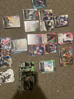 Gundam Card Game Foil Rare, LR, Common, Uncommon, Resource 200+ Dual Impact Deck - Image 3
