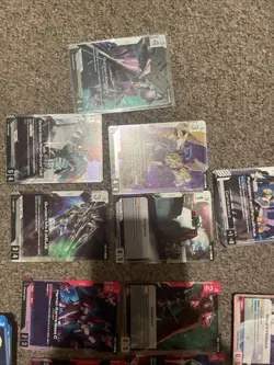 Gundam Card Game Foil Rare, LR, Common, Uncommon, Resource 200+ Dual Impact Deck - Image 5