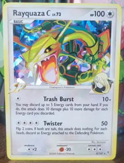 Rayquaza C - (Cracked Ice) 008/147 Miscellaneous Cards & Products Holo - Image 1
