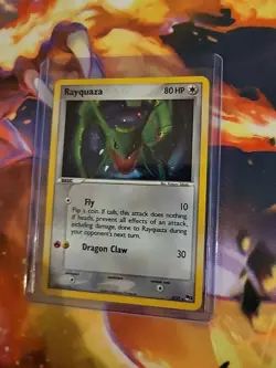 Pokemon TCG Rayquaza Holo Rare Card 3/17 Pop Series 1 Promos NM Condition - Image 3