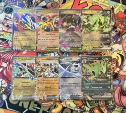 TCG Pokemon English: EX’s, Promo Card Lot 42 Cards Scarlet & Violet & Mega Evo - Image 3