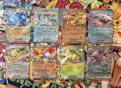 TCG Pokemon English: EX’s, Promo Card Lot 42 Cards Scarlet & Violet & Mega Evo - Image 5