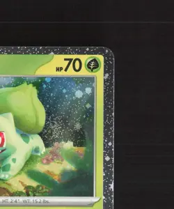 Bulbasaur SVP046 Scarlet & Violet Black Star Promo Holo SWIRL Pokemon Card NM - Image 4