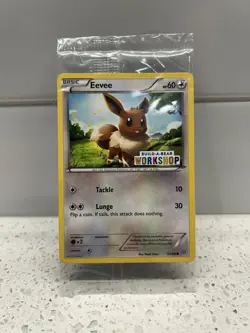 Pokemon TCG Eevee Promo Card 63/98 Build-A-Bear Workshop 2015 - Image 1