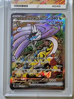Raging Bolt Ex SAR 222 Gem Mint 10 Perfect Subs Ace Graded Pokemon Card Terastal - Image 2