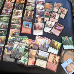 ***Gishath's DINOSAURS*** Tribal Custom Hand Made Commander Deck 100 MTG Cards - Image 2