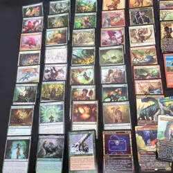 ***Gishath's DINOSAURS*** Tribal Custom Hand Made Commander Deck 100 MTG Cards - Image 3