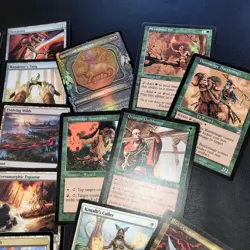 ***Gishath's DINOSAURS*** Tribal Custom Hand Made Commander Deck 100 MTG Cards - Image 4