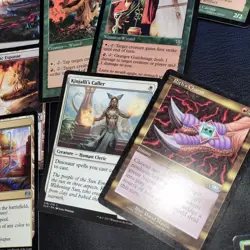 ***Gishath's DINOSAURS*** Tribal Custom Hand Made Commander Deck 100 MTG Cards - Image 5