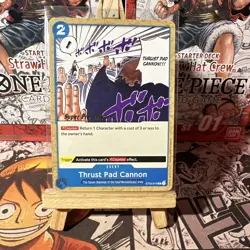 One Piece Card Game Thrust Pad Cannon Super Pre-Release - ST03-016 Common NM - Image 1