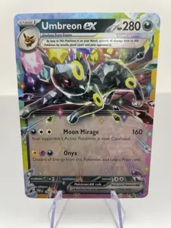 Umbreon Ex 060/131 - Prismatic Evolutions Double Rare Holo Card - Pokemon TCG NM - Image 1