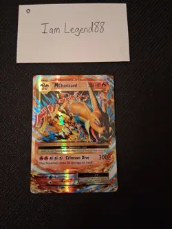 Pokemon M Charizard EX Holo Ultra Rare TCG Card Evolutions 2016 Card 13/108 - Image 1