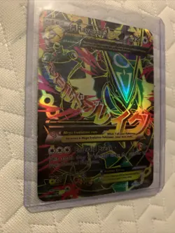 Pokemon TCG Roaring Skies Holo Full Art Ultra Rare Card M Rayquaza EX 105/108 - Image 3