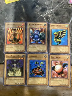 Yu-Gi-Oh! TCG Vintage First Edition Card Lot Of 6 LOB- 18, 24,25, 34, 64 And 85 - Image 1