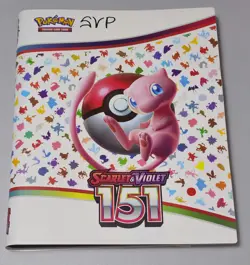 Lot of 89 Pokemon TCG Scarlet & Violet Promo SVP Cards with MEW 151 Binder - Image 1