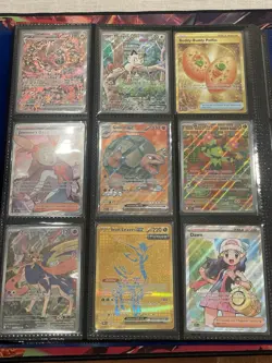 Pokemon Card Collection Binder Lot 199 Cards - Image 2