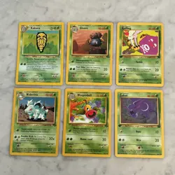 Pokemon Card Lot 1999 WOTC 55 Different Cards All 1st Edition Or Uncommon NM - Image 2