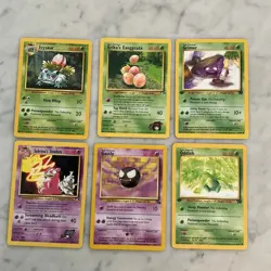 Pokemon Card Lot 1999 WOTC 55 Different Cards All 1st Edition Or Uncommon NM - Image 3