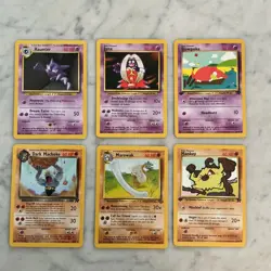 Pokemon Card Lot 1999 WOTC 55 Different Cards All 1st Edition Or Uncommon NM - Image 4