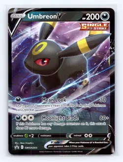 SWSH: Sword & Shield Promo Cards #SWSH203 Umbreon V - Image 1