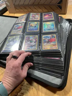 Massive Binder Pokemon Card Collection Lot Wotc Vintage Full Art Base Set More - Image 1