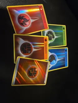 Pokemon TCG x5 Reverse Holo energy Cards Evolutions - Image 1